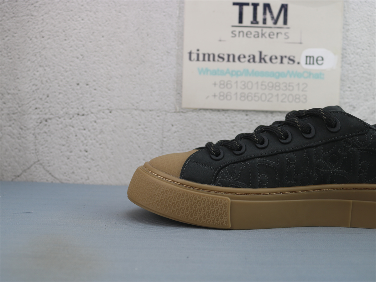 Stone Island X DIOR B33 Skateboard Shoes Men Low-Top Black